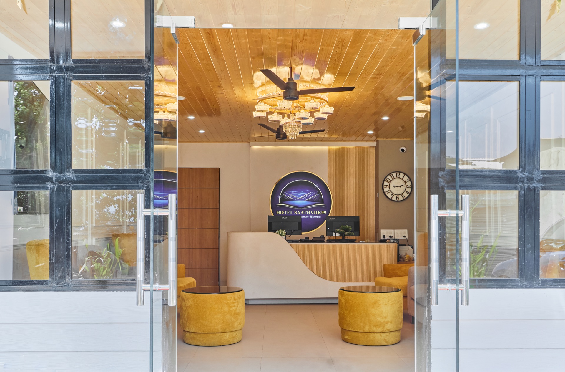 Reception and front desk